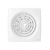 Вентилятор AURA 4C, белый, малошумящий, обр.клапан (D=98, V=90m3/h. 25dB)