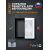 Решетка скрытого монтажа ПОД ПЛИТКУ 237*237 - черный, малощум.вентилятор д.125 на ШП, обр.клапан