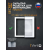 Решетка скрытого монтажа 207*207 - белый, малощум.вентилятор д.100 на ШП, обр.клапан