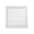 Решетка 2525РРН, белая, разъемная вентиляционная наружная, 250х250, ASA-пластик